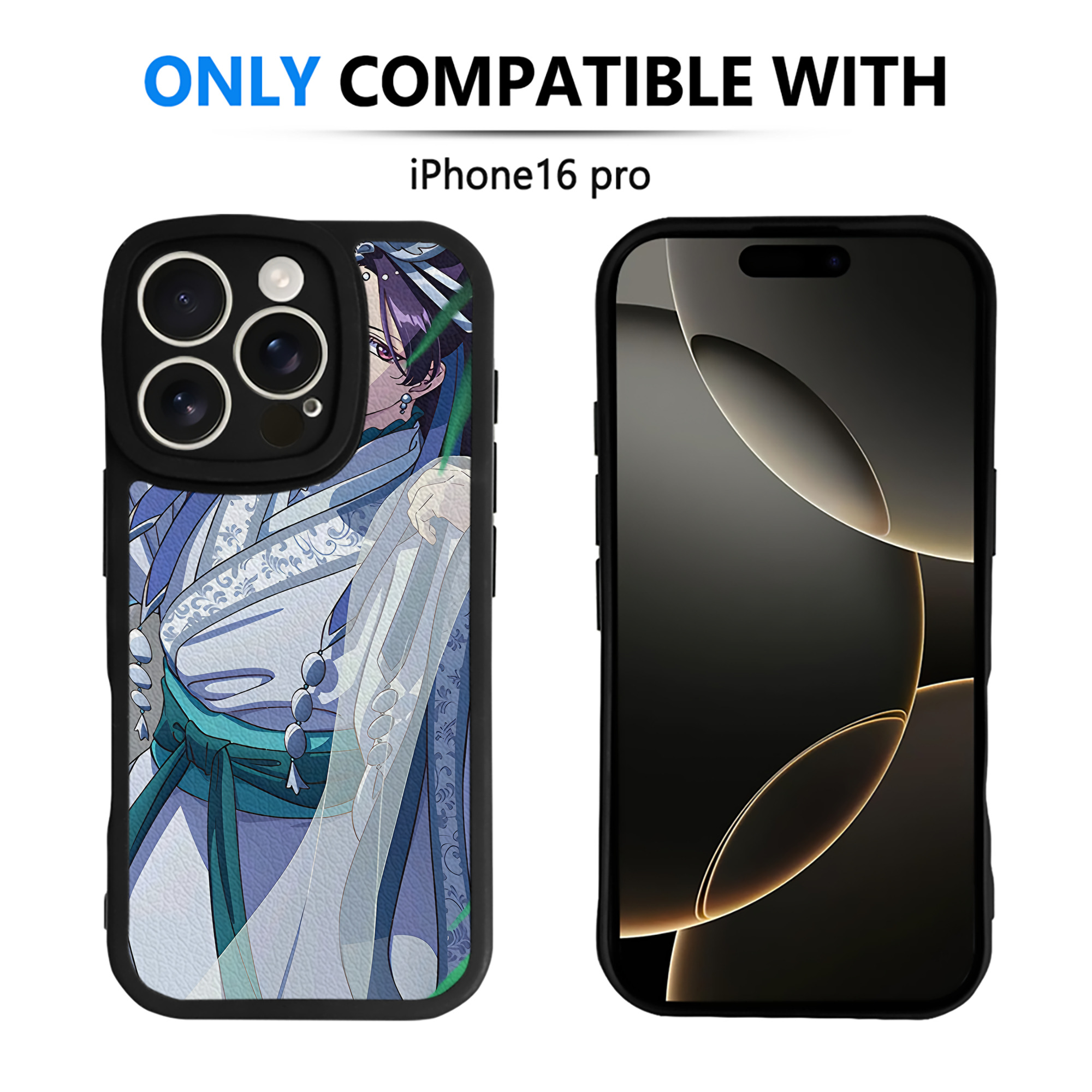 薬屋のひとりごと The Apothecary Diaries 【iPhone 16シリーズ対応】シリコンスマホケース（レザー調） 材質：シリコン